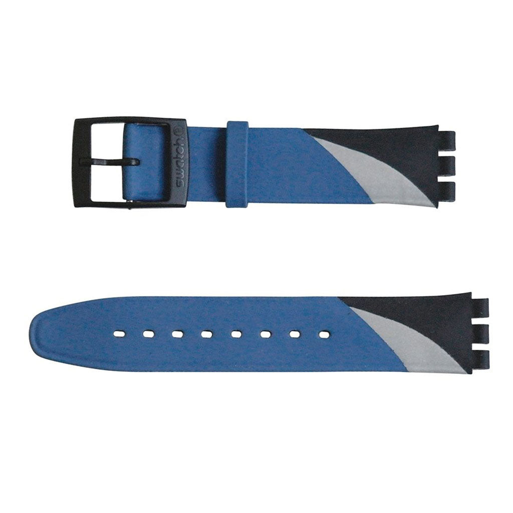 Swatch Ersatzband Blue Squiggle ASDB118