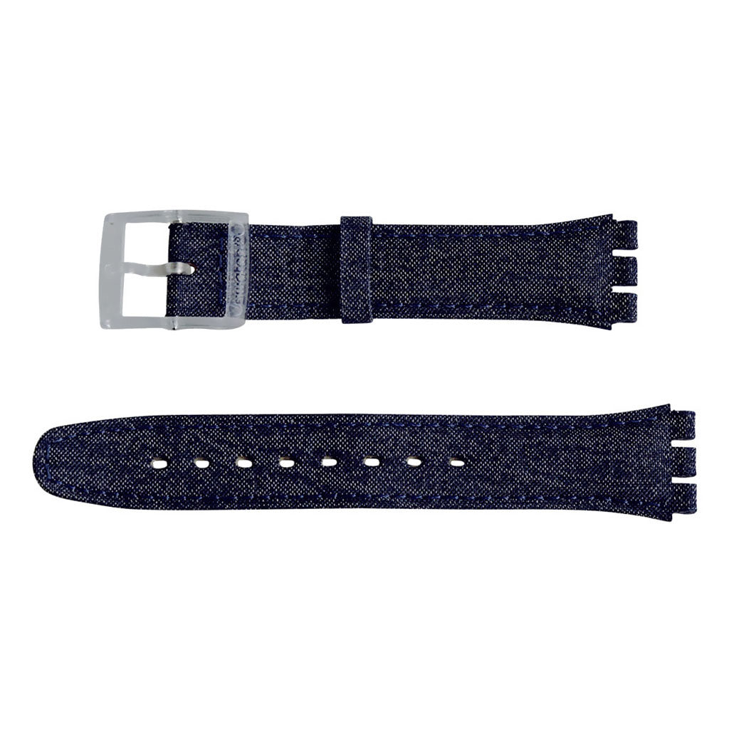 Swatch Ersatzband BLEU TRAVAIL AGK735