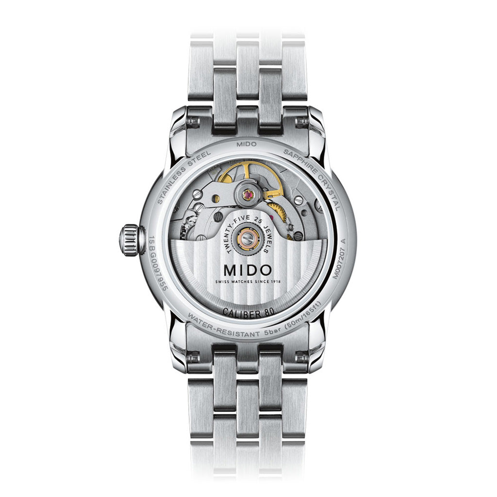 Baroncelli Prisma 33 mm Stainless Steel (Ausstellungsstück)