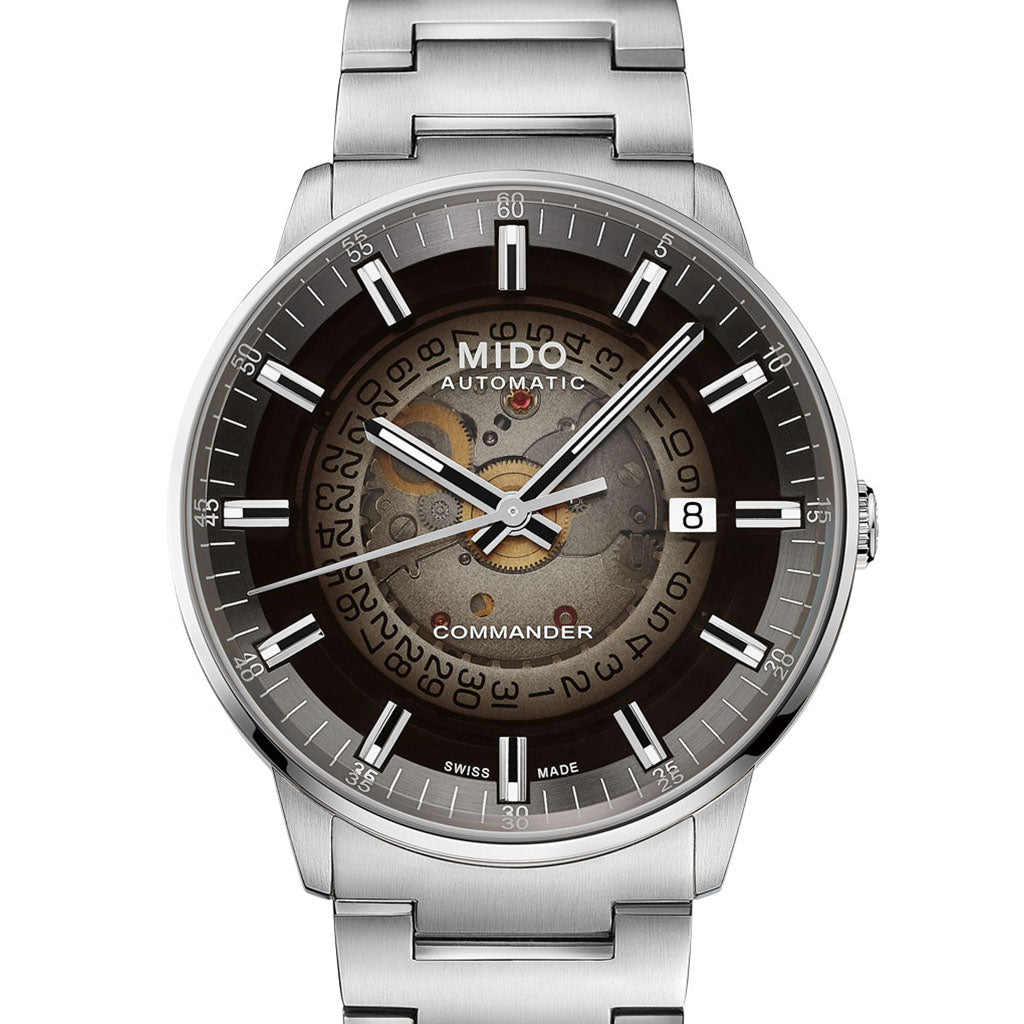 Mido Commander Gradient Silver M021.407.11.411.00