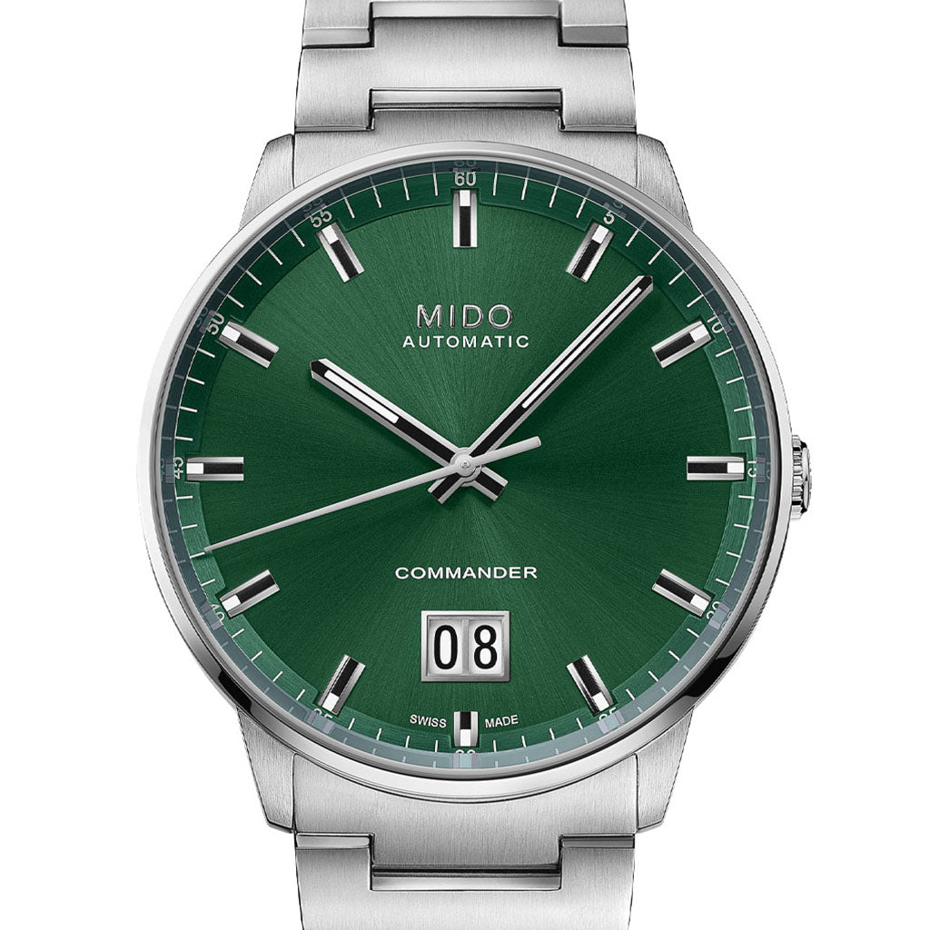 Mido Commander Big Date Green M021.626.11.091.00