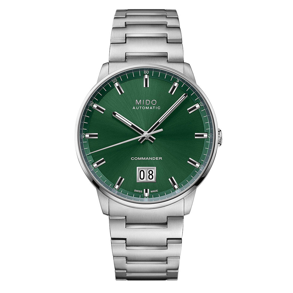 Commander II Big Date 42 mm Green