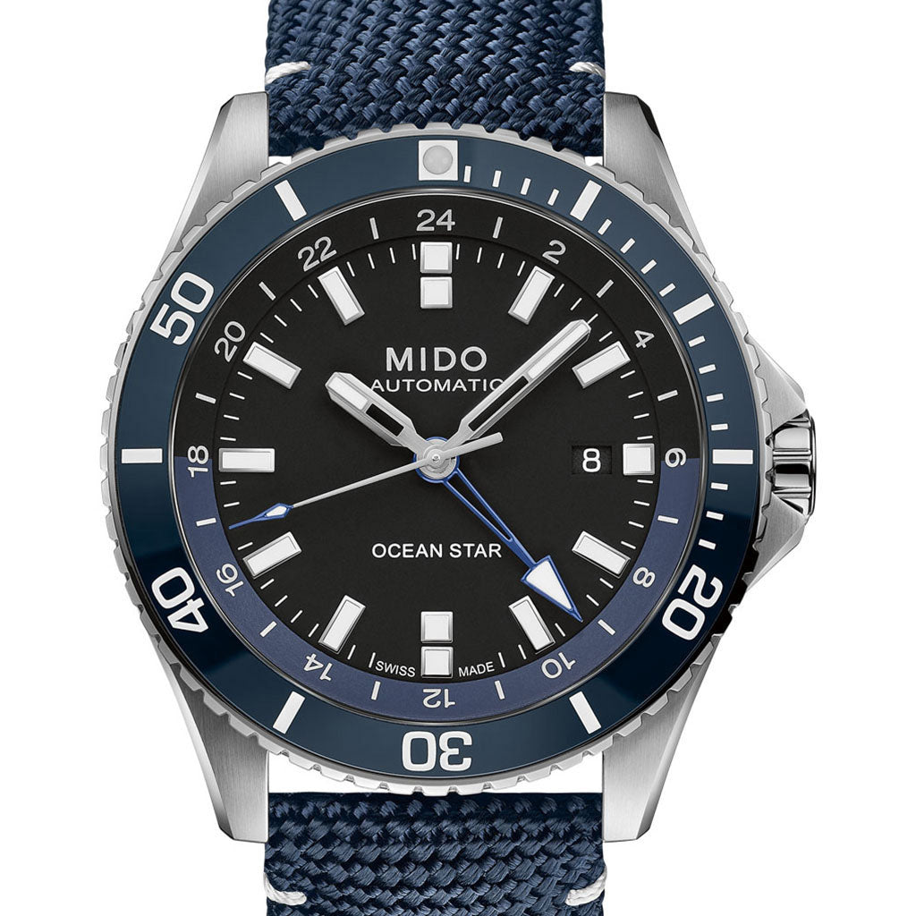 Mido Ocean Star GMT Blue M026.629.17.051.00