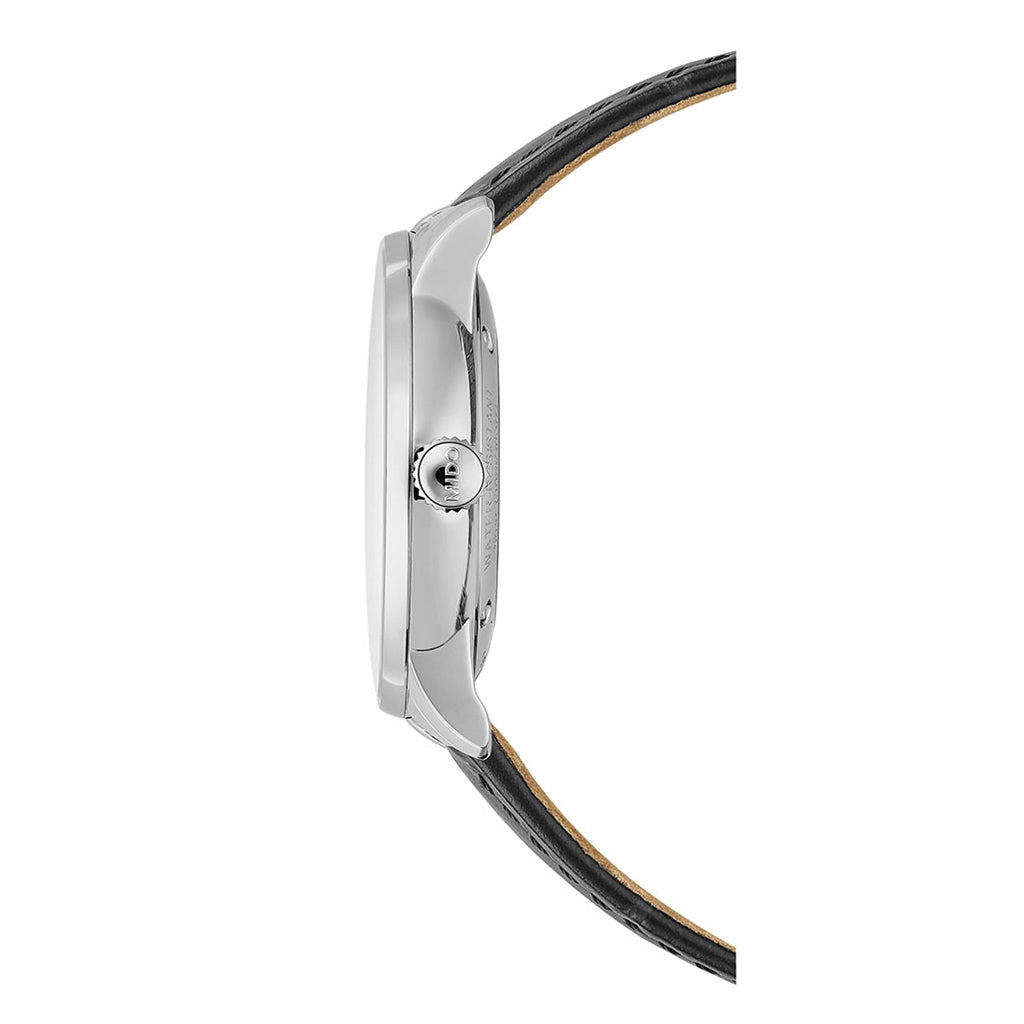 Baroncelli II Signature 39 mm Gent Leather Black
