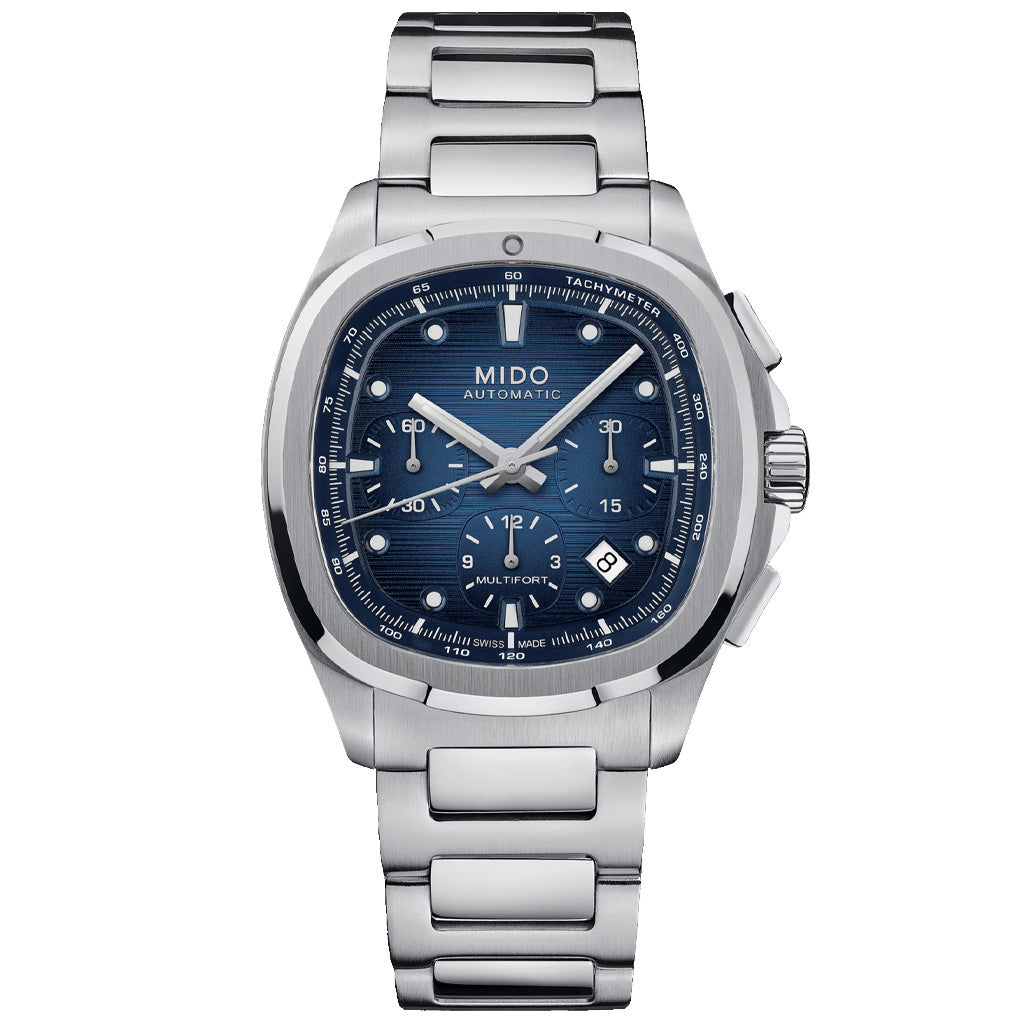 Multifort TV 42 Chronograph Steel Blue