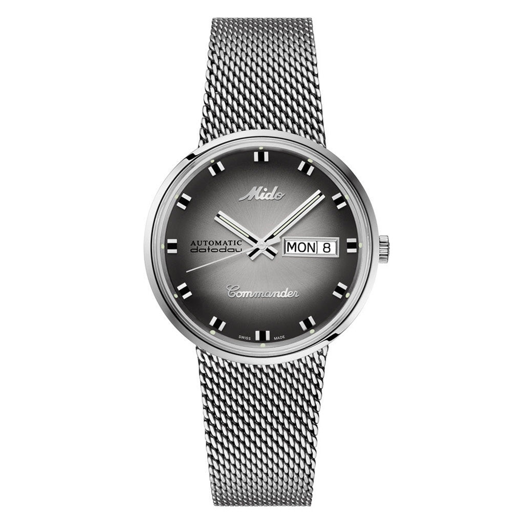 Commander 1959 37 mm Shade Silver