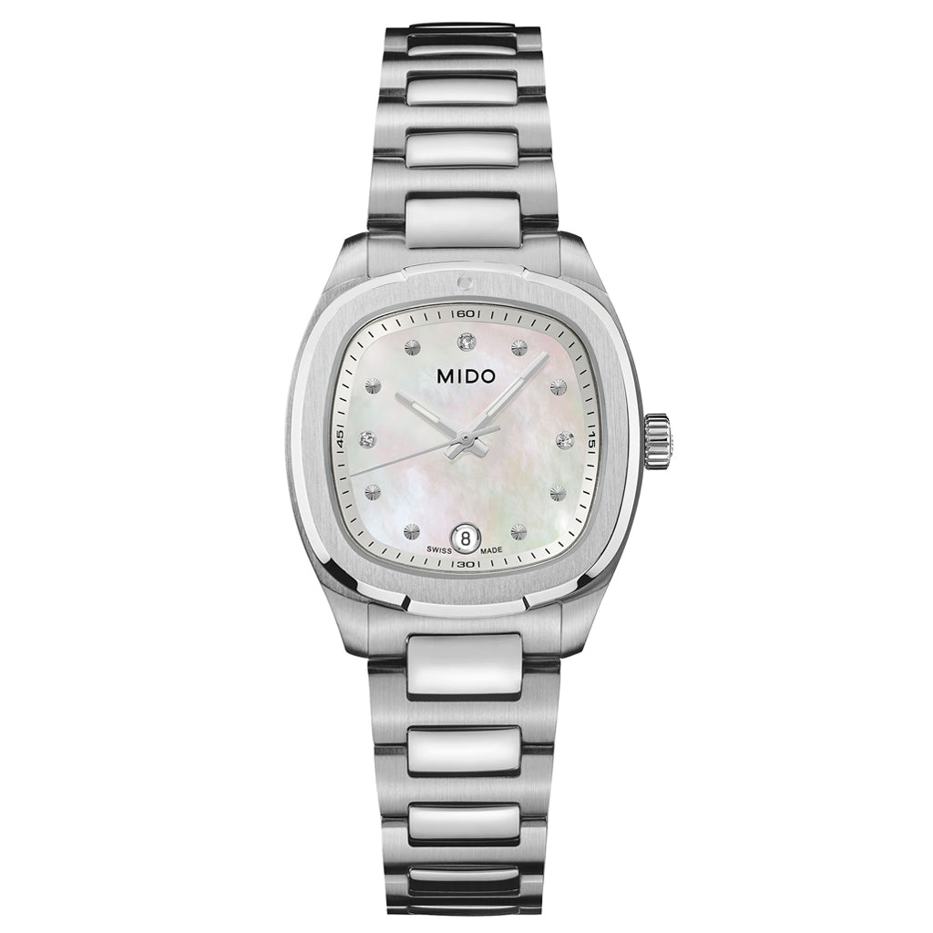 Multifort TV 28 Quarz Silver Pearl and Diamonds
