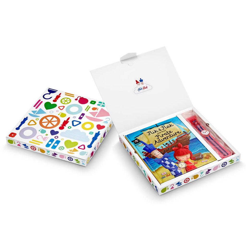 Flik Flak Sonderverpackung mit Buch Flik & Flak And Their Pirate Adventure - EN FGP001-EN