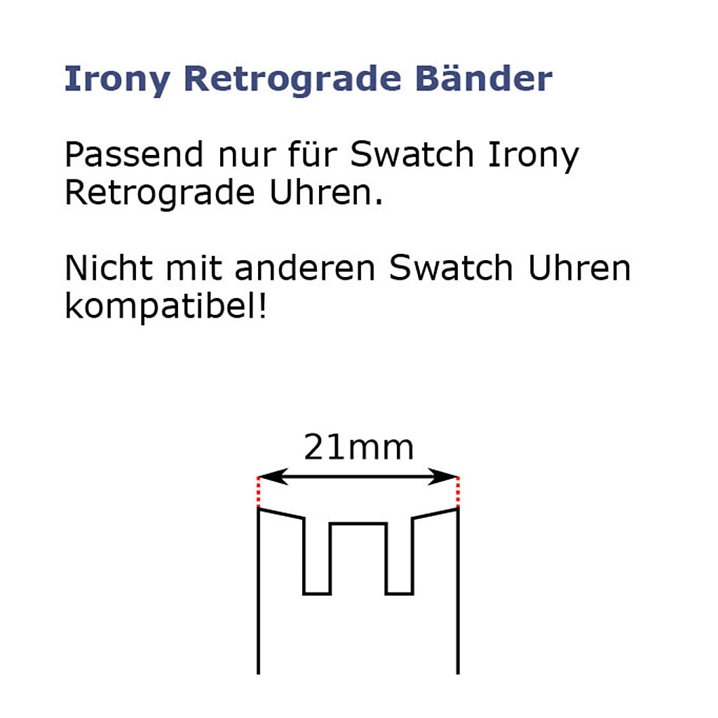 Swatch Ersatzband HEAT ENERGY AYRS424