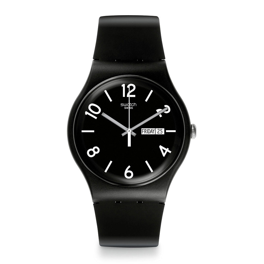 Swatch New Gent Backup Black SUOB715