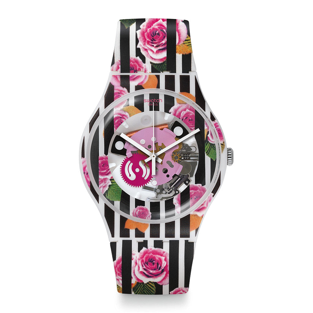 Swatch New Gent Rose Explosion SUOW110
