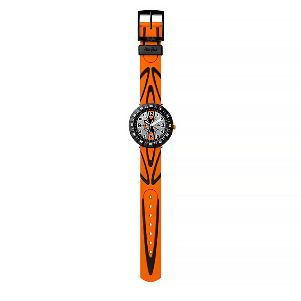 SHAPED BLACK & ORANGE