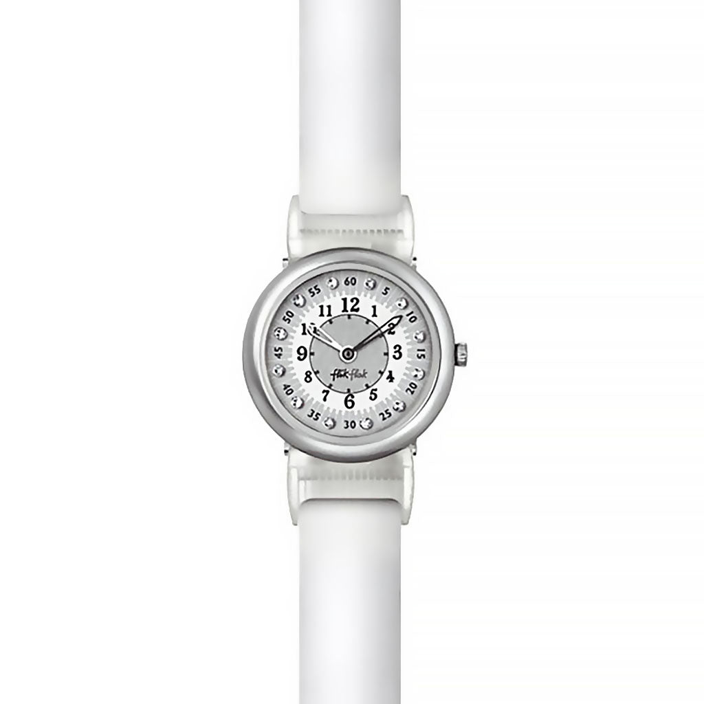 Swatch Flik Flak SHAPED ON WHITE FPN047