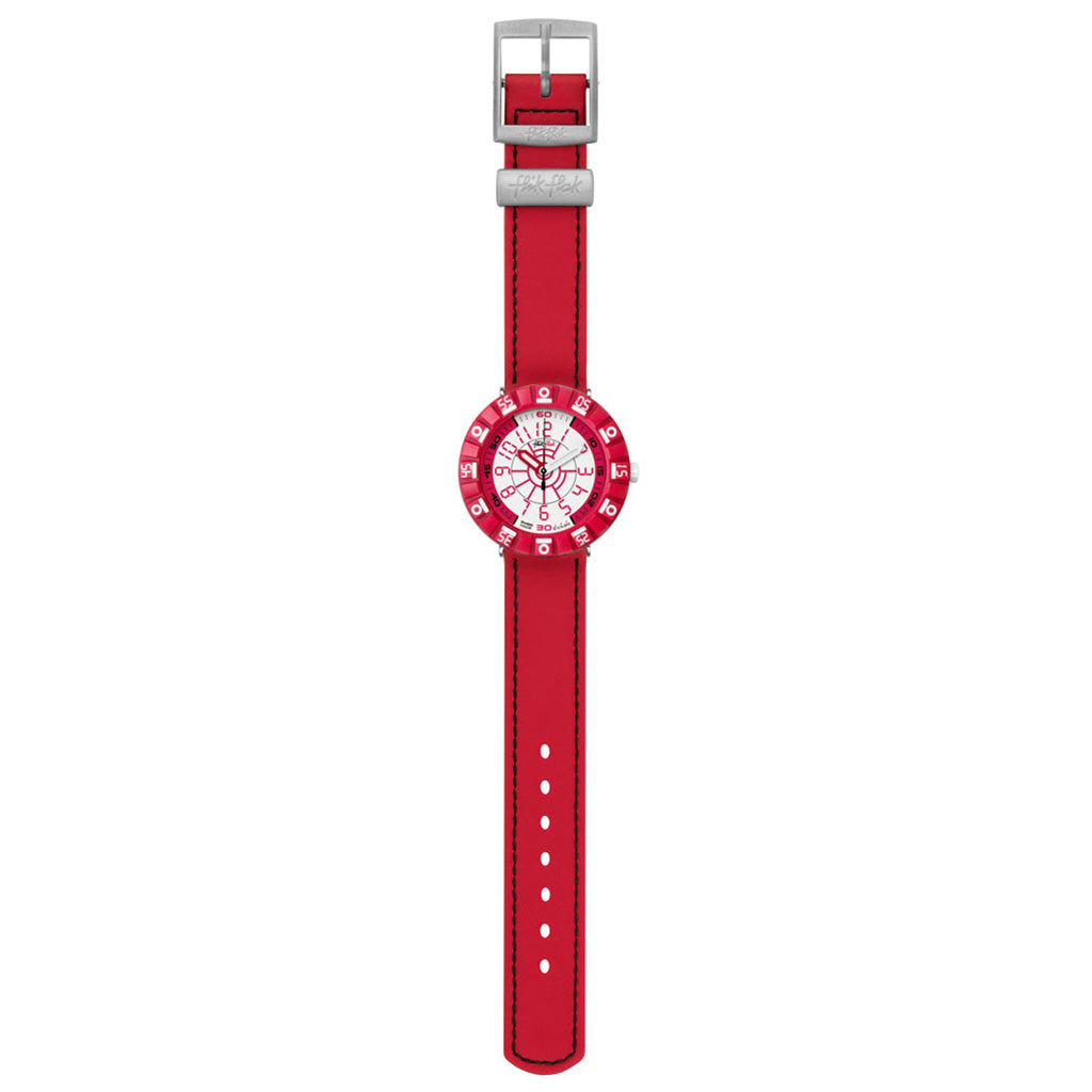 SHAPED RED & WHITE