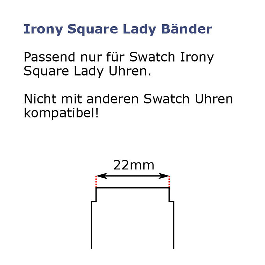 Swatch Ersatzband CHAIN ME ON AYUS122G
