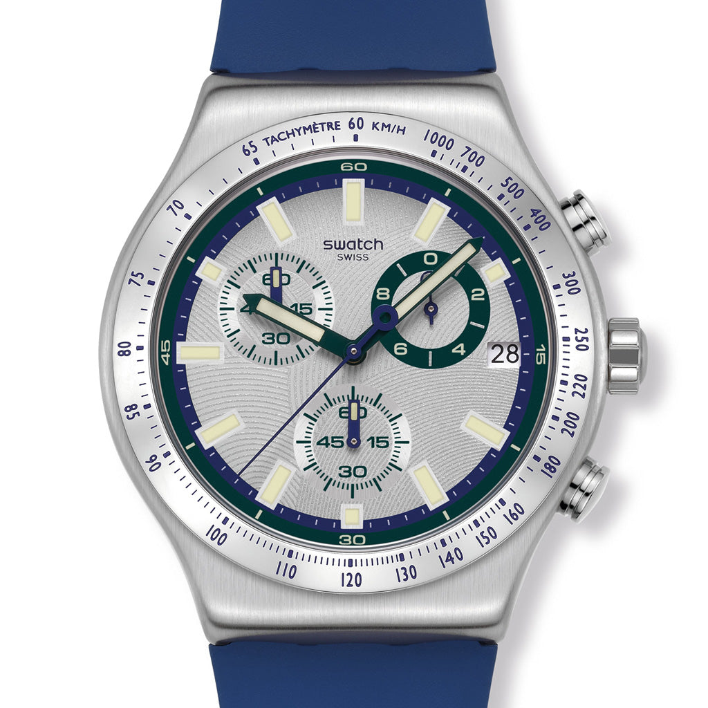 Swatch Irony New Chrono BLUE REFLECTIVE YVS539