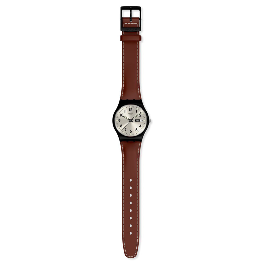 Swatch Gent Shadow Stitch SO28B710