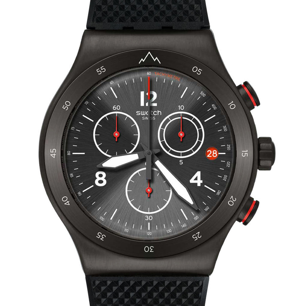 Swatch New Irony Chrono The Black Reward YVZ400C