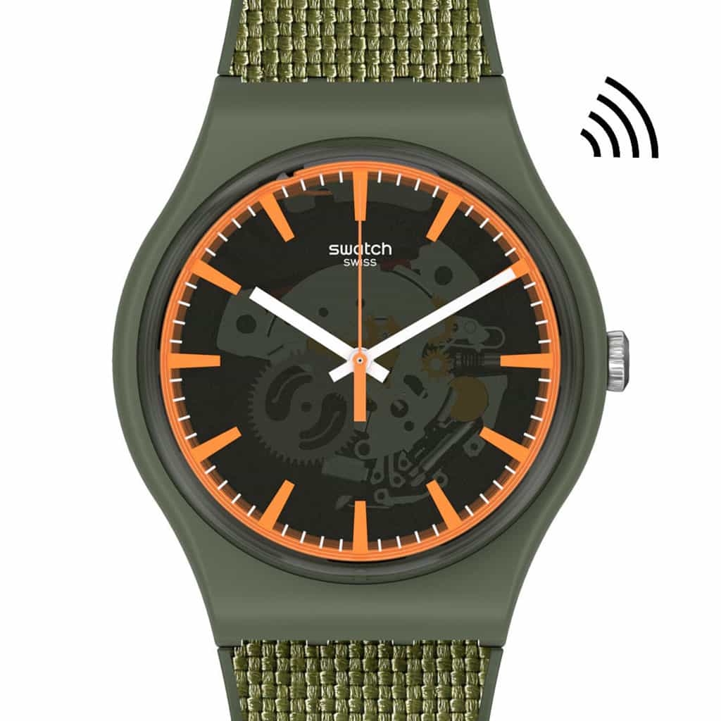 Swatch New Gent OnG (Orange and Green) Pay! SVIG100-5300