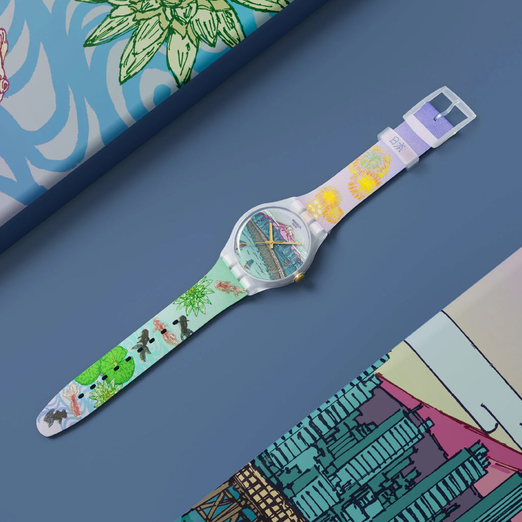Swatch BRIDGE TO THE PAST - Destination Art Special Japan SO28Z137