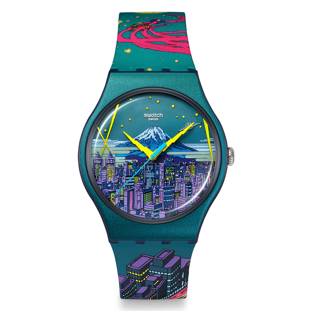 Swatch New Gent Destination Special EXPRESSWAY TO THE FUTURE Tokyo 2026 SUOZ374