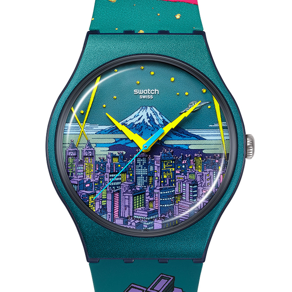 Swatch New Gent Destination Special EXPRESSWAY TO THE FUTURE Tokyo 2026 SUOZ374