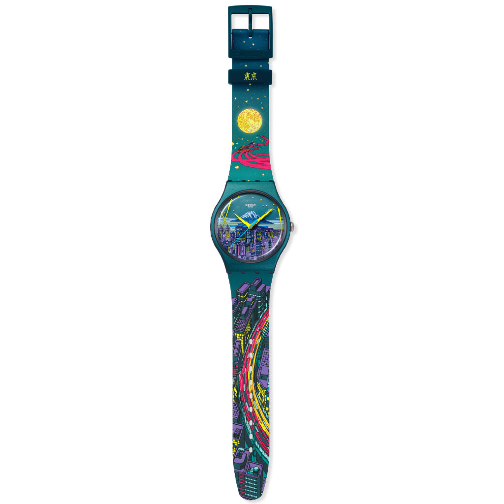 Swatch New Gent Destination Special EXPRESSWAY TO THE FUTURE Tokyo 2026 SUOZ374