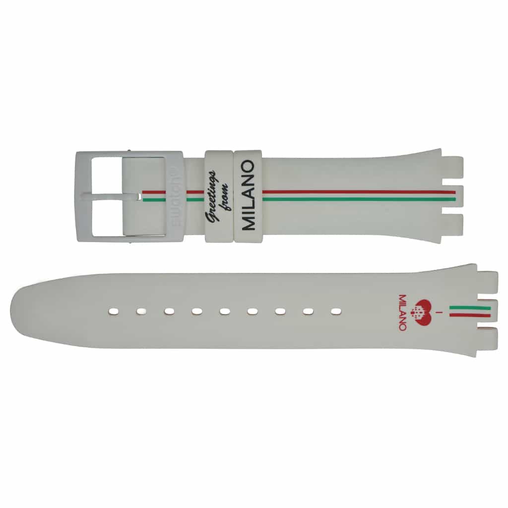 Original Armband der Swatch New Gent TUTTA MIA LA CITTA ASUOZ228