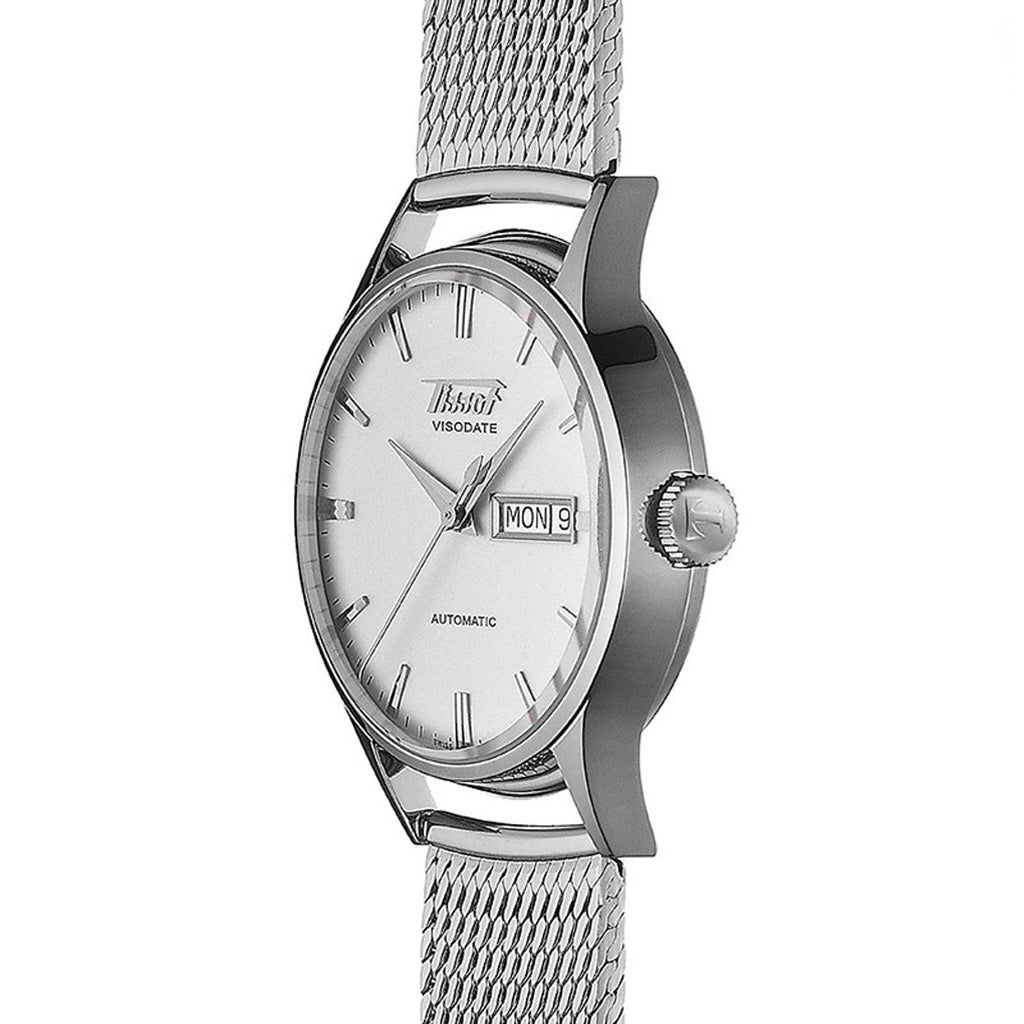 Heritage Visodate Automatic Silver Milanaise