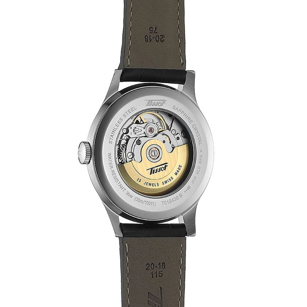 Heritage Visodate Automatic Black Leather