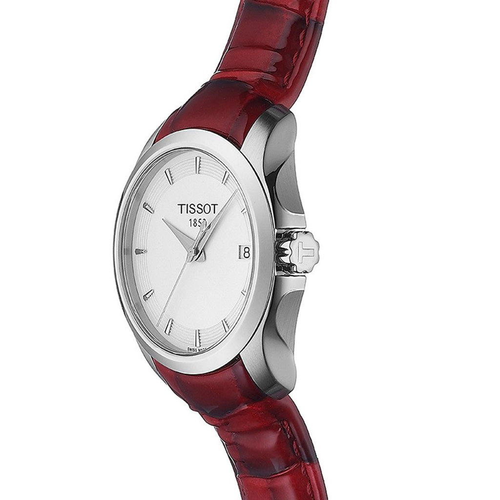 Couturier Lady 32MM White Leather Red