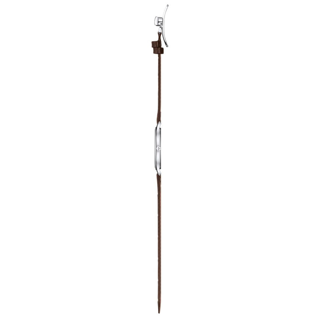 Tradition 5.5 39MM White Leather Brown