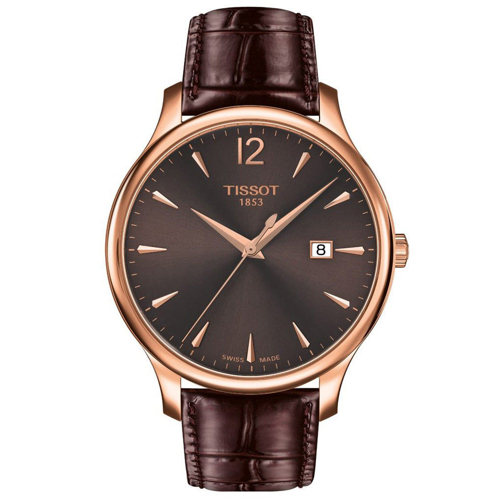 Tradition 42MM Brown Leather Brown