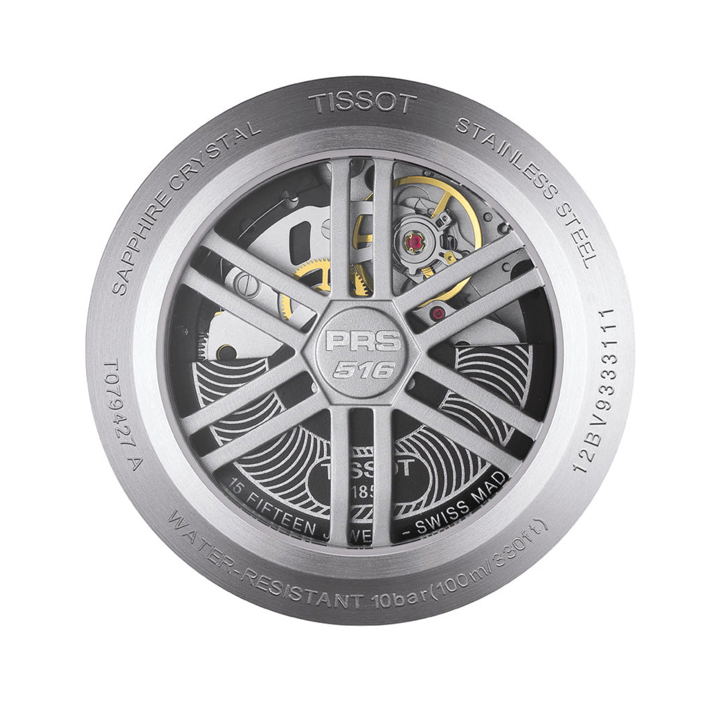 PRS 516 44MM Extreme Automatic Chrono Black Leather Black