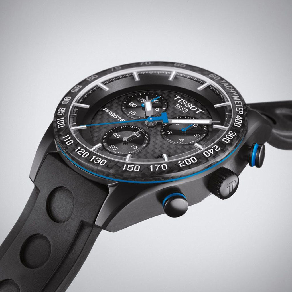 PRS 516 42MM Chrono Black Rubber Black