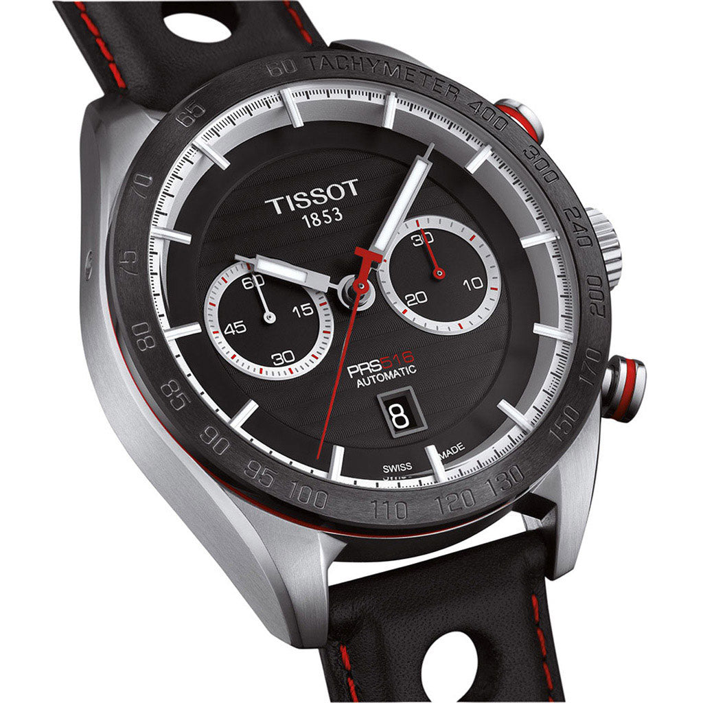 PRS 516 42MM Automatic Chrono Black Leather Black (Ausstellungsstück)