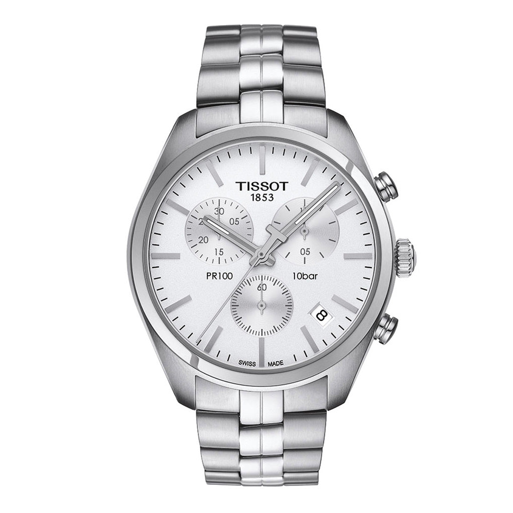 PR 100 41MM Chrono Silver Metal (Auslaufmodell)