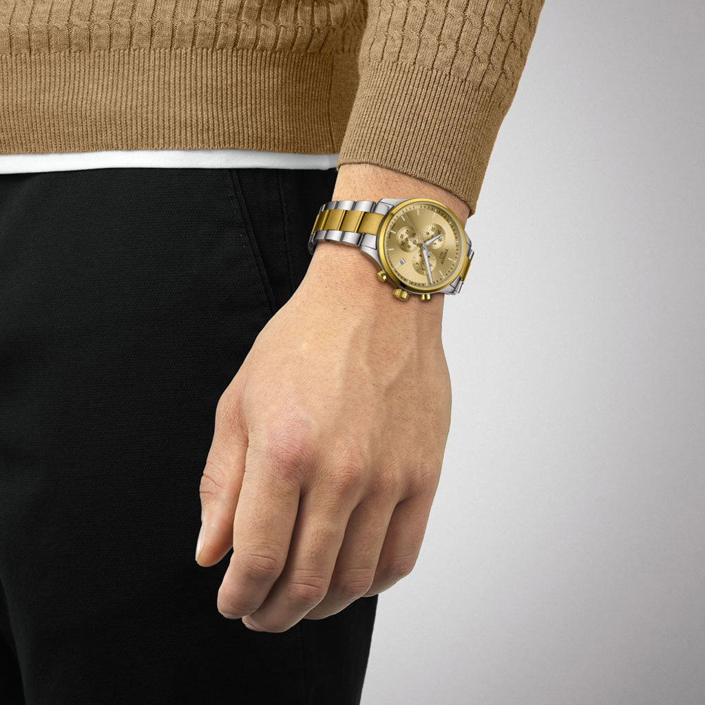 Chrono XL Classic 45MM Gold Bicolor