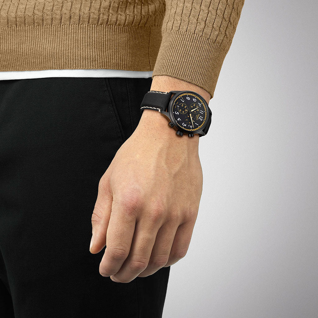 Chrono XL Classic 45MM Vintage Black/Beige