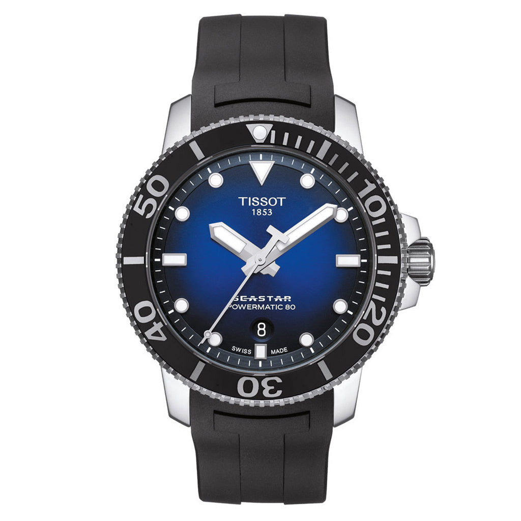 Seastar 1000 43MM Powermatic Blue Rubber