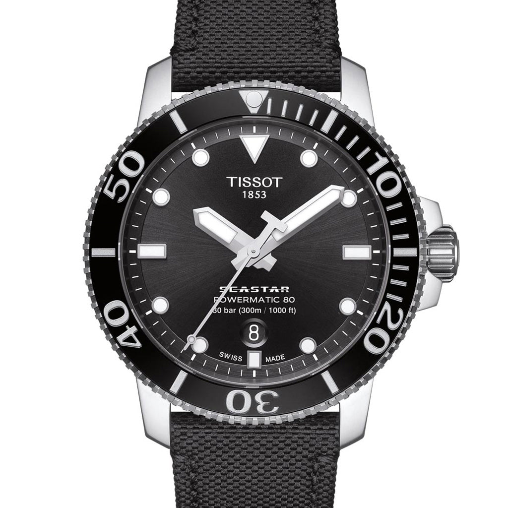 Tissot Sport Seastar 1000 Powermatic 80 Black T1204071705100