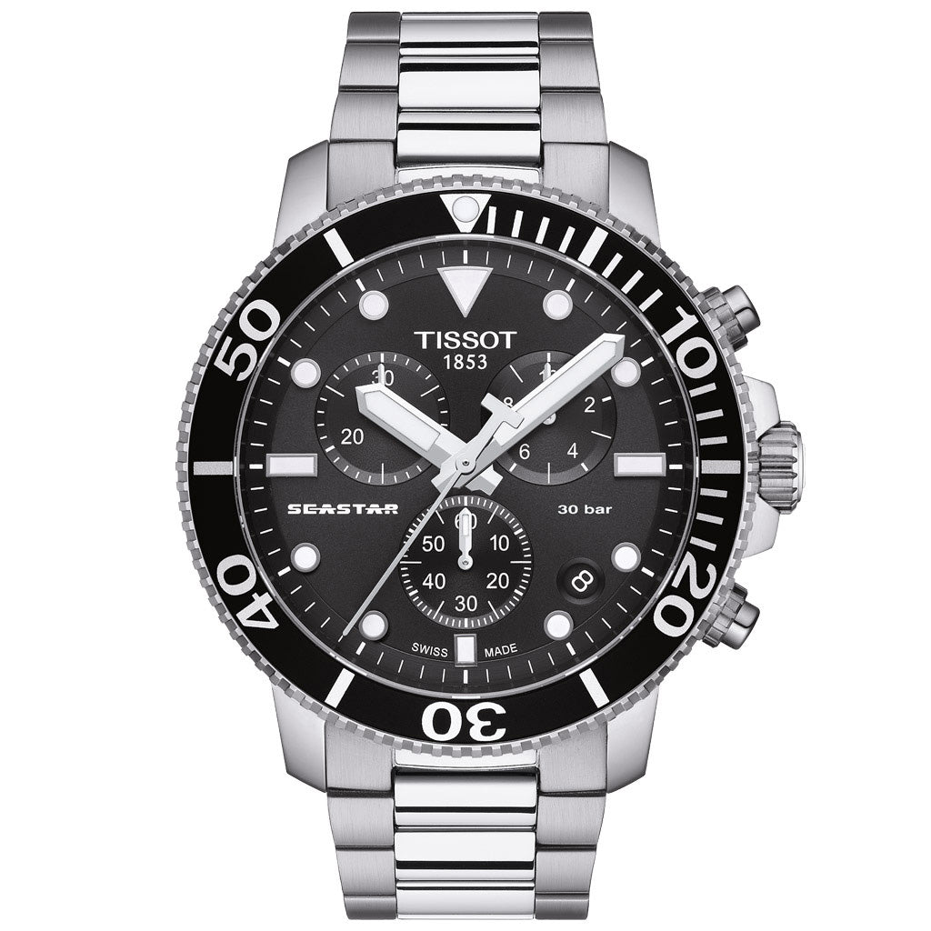 Seastar 1000 45MM Chrono Black Steel