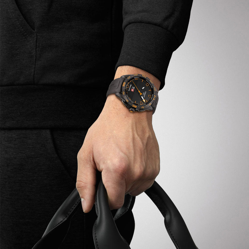 T-Touch Connect Solar Black-Orange Rubber Black