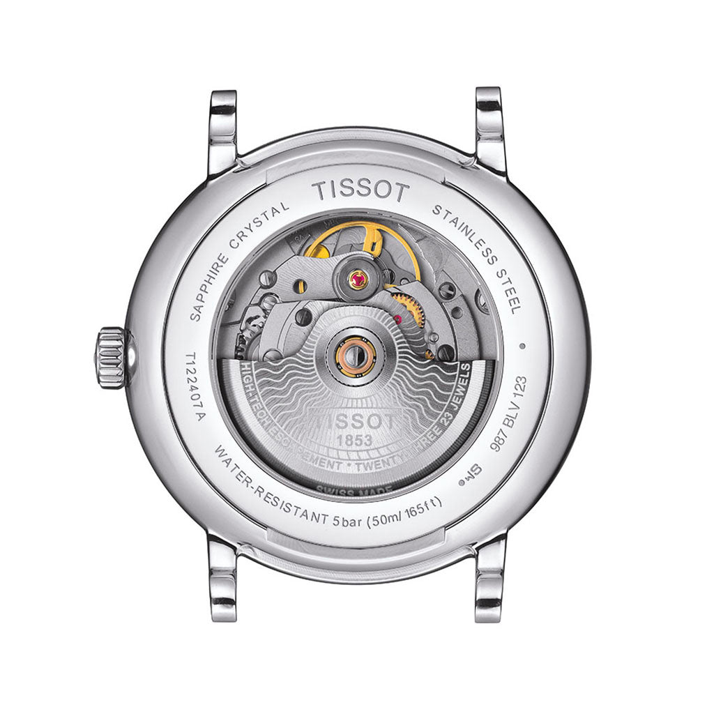 Carson Premium 40MM Gent Powermatic 80 Silver Metal