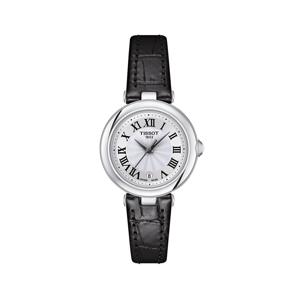 Bellissima Small Lady 26MM Silver Leather Black