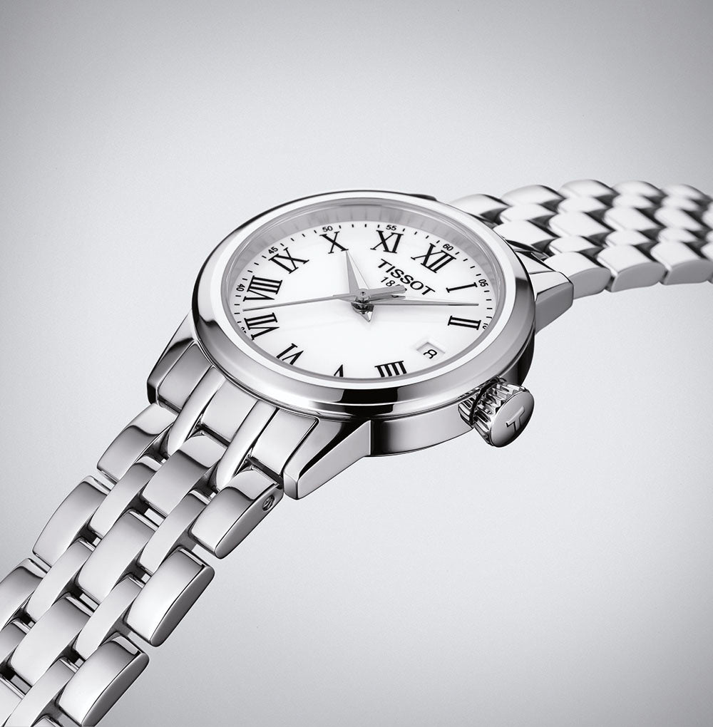 Classic Dream 28MM Lady White Metal Shiny