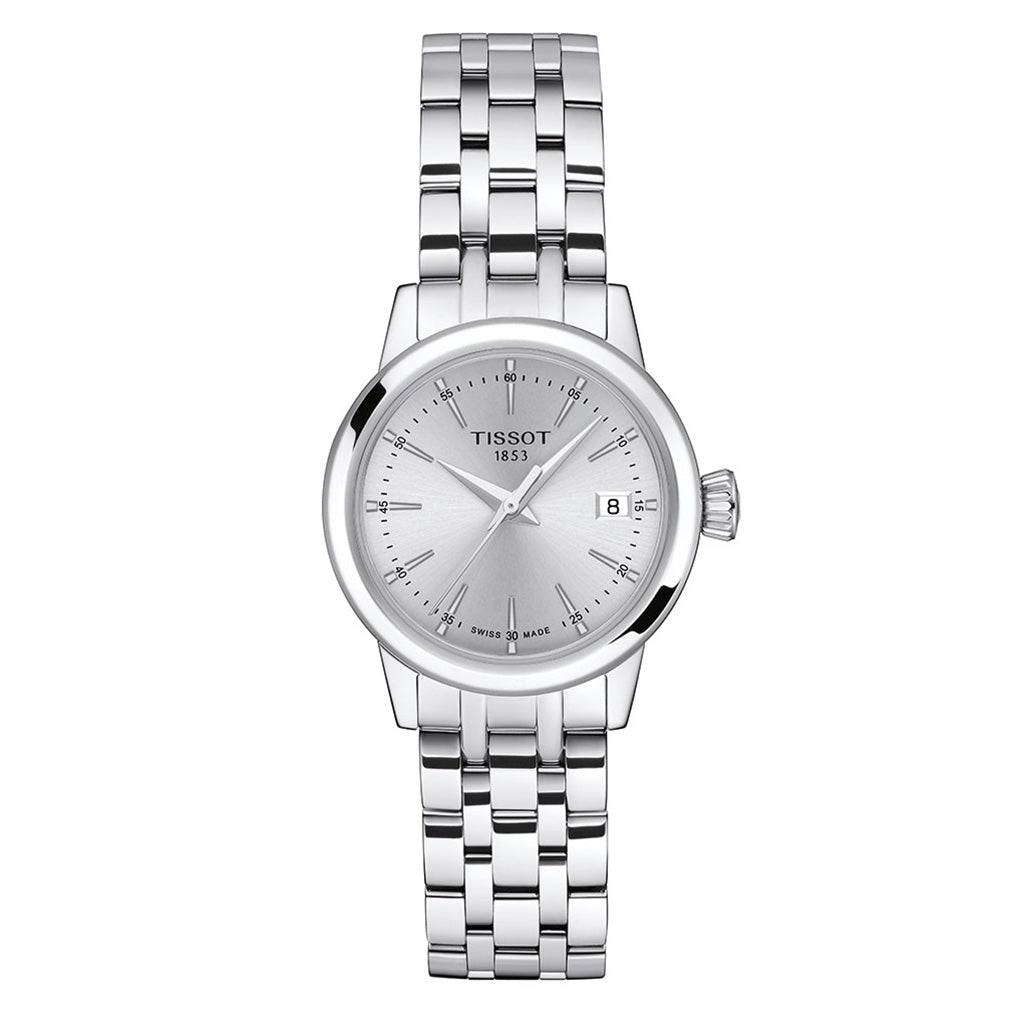 Classic Dream 28MM Lady Silver Metal Shiny
