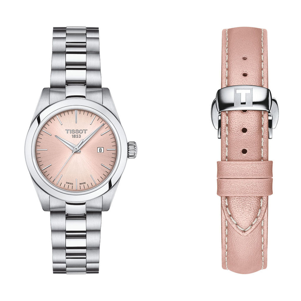 T-My Lady 29MM Rose Metal And Leather Pink