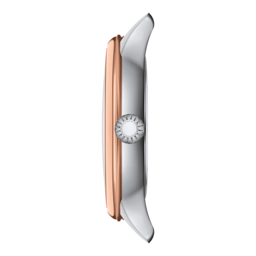 Odaci-T 33MM Bicolor Leather Cream & Blue