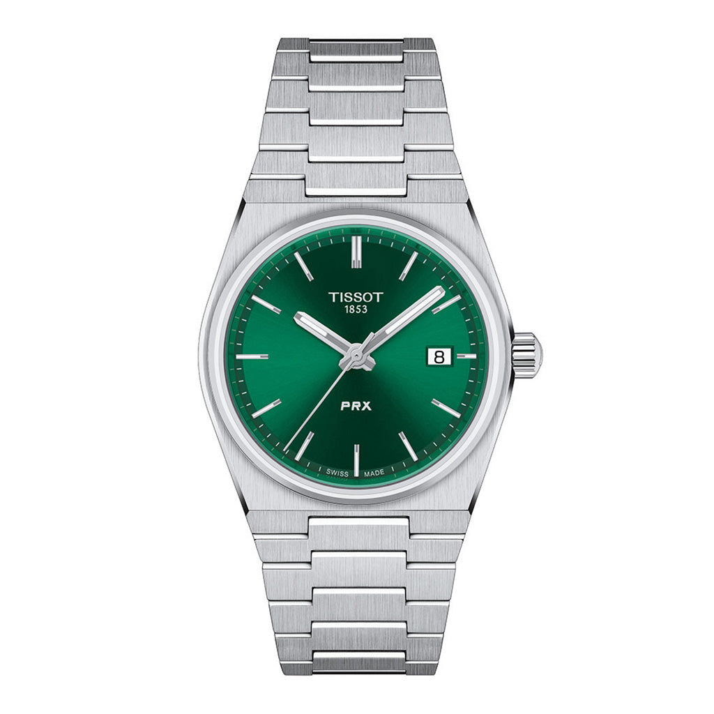 PRX 35MM Green Stainless Steel